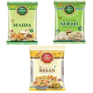 Besan, Sooji & Maida